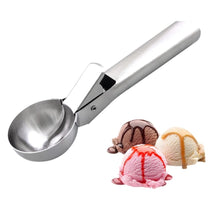 將圖片載入圖庫檢視器 Ice Cream Scoop Stainless Steel Ice Cream Spoon