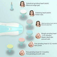 Load image into Gallery viewer, Babies Nail Care Safe Electric Baby Nail Trimmer