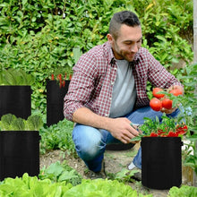 將圖片載入圖庫檢視器 Plant Grow Bags Greenhouse Vegetable Growing Bags (25*30cm)