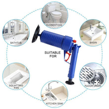 Load image into Gallery viewer, Air Power Drain Blaster Gun High Pressure Powerful Manual Sink Plunger Opener