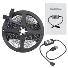 Load image into Gallery viewer, USB LED Strip Light 5050 RGB 5m
