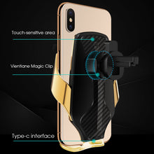 將圖片載入圖庫檢視器 Car Wireless Charger Phone Holder