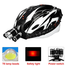 Load image into Gallery viewer, LED Headlamp High Lumen 5 LED Light Ultra Bright USB Rechargeable 4 Modes Waterproof