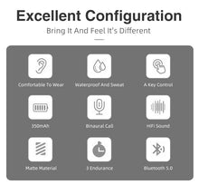 Load image into Gallery viewer, Wireless Headphones Bluetooth 5.0 Earphone