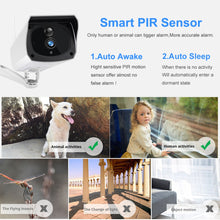 Load image into Gallery viewer, Solar WiFi Security Camera 1080P Outdoor Wireless