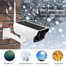 Load image into Gallery viewer, Solar WiFi Security Camera 1080P Outdoor Wireless