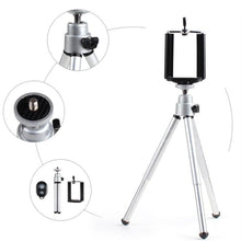 Load image into Gallery viewer, Flexible Mini Tripod With Remote Control For iPhone camera Lightweight Rotatable