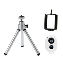 Load image into Gallery viewer, Flexible Mini Tripod With Remote Control For iPhone camera Lightweight Rotatable
