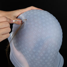Load image into Gallery viewer, Reusable Silicone Dye Hair Cap for Hair Color Highlighting