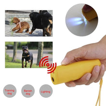 Load image into Gallery viewer, 3 In 1 Anti Bark Dog Training Ultrasound Repeller
