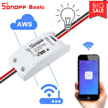 Load image into Gallery viewer, Sonoff Basic R2 Wifi DIY Smart Wireless Remote Switch