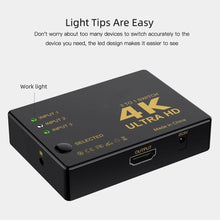 Load image into Gallery viewer, HDMI Switch Adapter Splitter 3 In 1 out