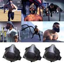 Load image into Gallery viewer, Oxygen Barrier Sports Mask Fitness High Altitude Training Mask for Aerobic Running Cycling