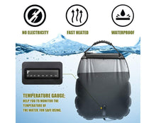 Load image into Gallery viewer, 20L Outdoor Camping Solar Shower Bag Portable Bag - Brand New
