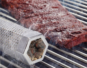 Pellet Smoker Tube BBQ Grill Cold Hot Smoke Generator