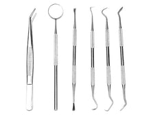 Load image into Gallery viewer, 6pcs Mouth Mirror Dental Tools Oral Care Kit
