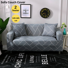 將圖片載入圖庫檢視器 Sofa Cover Sofa Couch Protector 2 Seater
