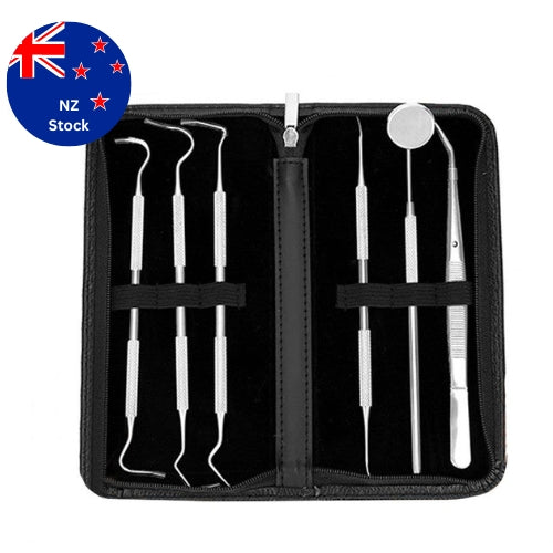 6pcs Mouth Mirror Dental Tools Oral Care Kit