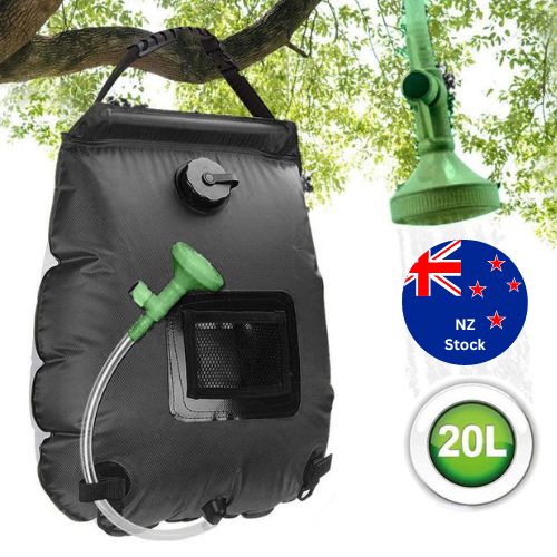 20L Outdoor Camping Solar Shower Bag Portable Bag - Brand New