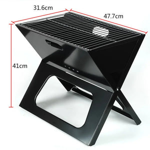 Folding Portable Barbecue Rack