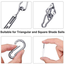 Load image into Gallery viewer, Sun Shade Sail Hardware Kit
