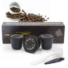 將圖片載入圖庫檢視器 3pcs set 20ml Refillable Coffee Capsules For Nespresso Machines
