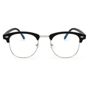 Blue Light Glasses -Black Silver