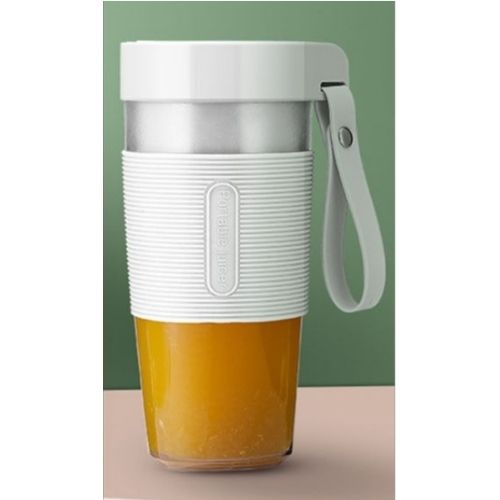 Portable Blender Juicer Mixer USB Rechargeable 350ml White