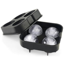 Load image into Gallery viewer, Silicone Ice Ball Mould Tray 4 Slots
