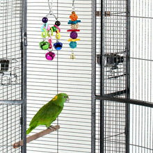 Load image into Gallery viewer, 10pcs Parrot Bird Toys Hanging Swing Ladder
