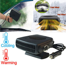 Load image into Gallery viewer, Car Heating &amp; Cooling Fan Glass Defroster
