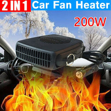 Load image into Gallery viewer, Car Heating &amp; Cooling Fan Glass Defroster
