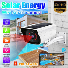 Load image into Gallery viewer, Solar Wireless WiFi Security Camera Outdoor
