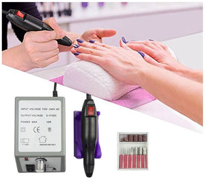 Electric Polisher Machine with Nail Drill Kit for Manicure Pedicure