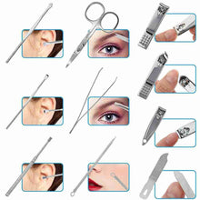 Load image into Gallery viewer, 19PCS Nail Clippers Manicure Set
