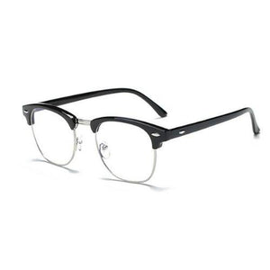 Blue Light Glasses -Black Silver