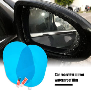 2pcs Car Side Mirror Rainproof Protective Film