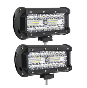 2pcs 7inch LED Work Light Bar