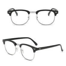 Load image into Gallery viewer, Blue Light Glasses -Black Silver
