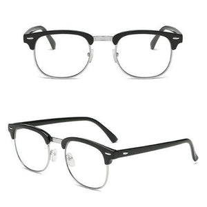 Blue Light Glasses -Black Silver