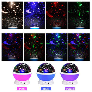 Star Light Projection Lamp Night Light