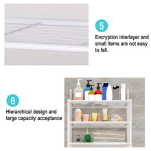 Load image into Gallery viewer, 3 Tiers Bathroom shelf Toilet Shelf Organiser
