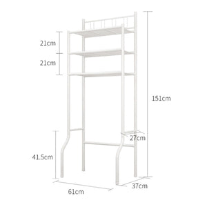 3 Tiers Bathroom shelf Toilet Shelf Organiser