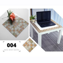 Load image into Gallery viewer, 3D Mosaic Tile Stickers Self-adhesive Waterproof 10PCS
