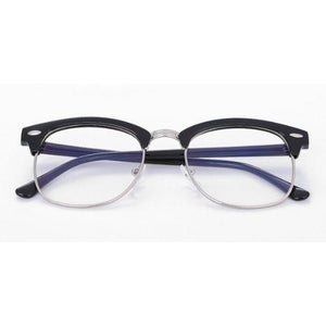 Blue Light Glasses -Black Silver