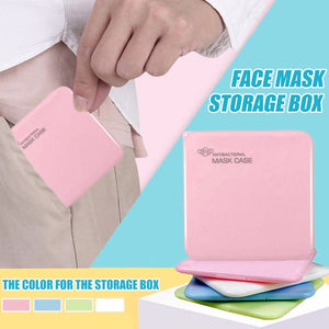 Face Masks Storage Case - Green