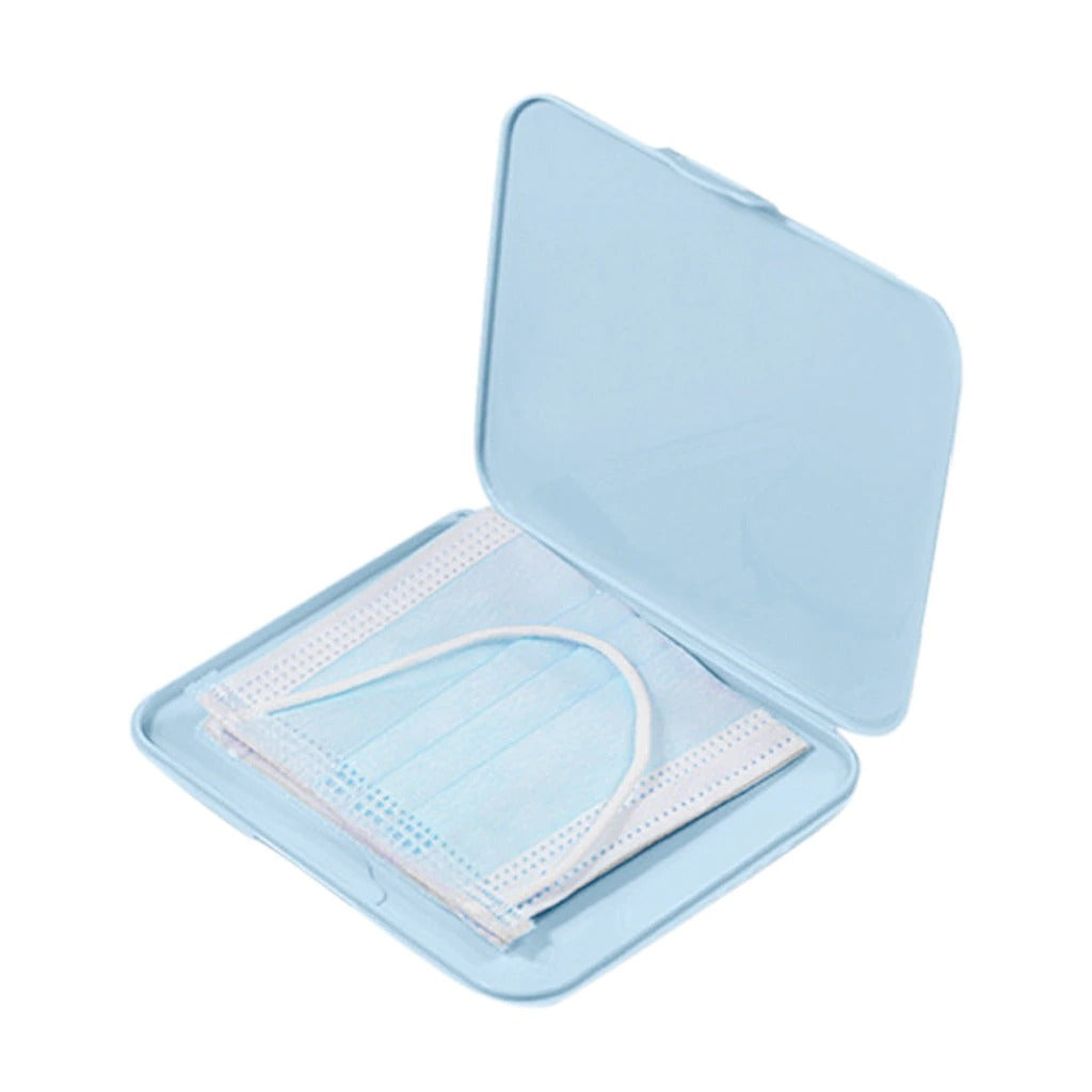 Face Masks Storage Case - Blue