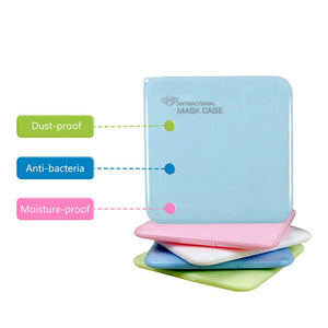 Face Masks Storage Case - Green