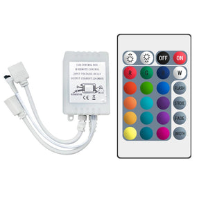 LED Light Strip 5050 RGB 15M kit IR Remote
