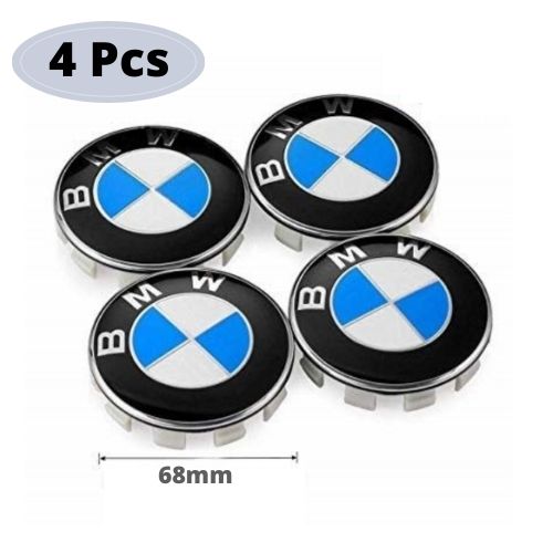 4X68mm Replacement BWM Wheel Center Caps Hub Badge